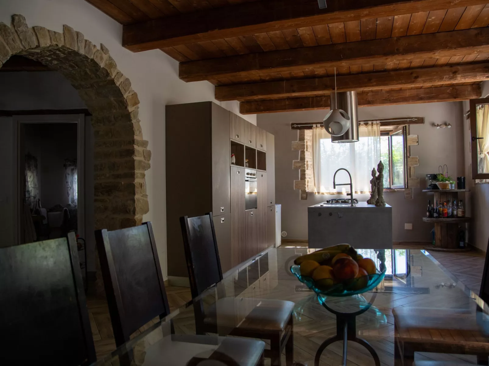 Villa mit privatem Pool in der Nähe des Dorfes-Drinnen