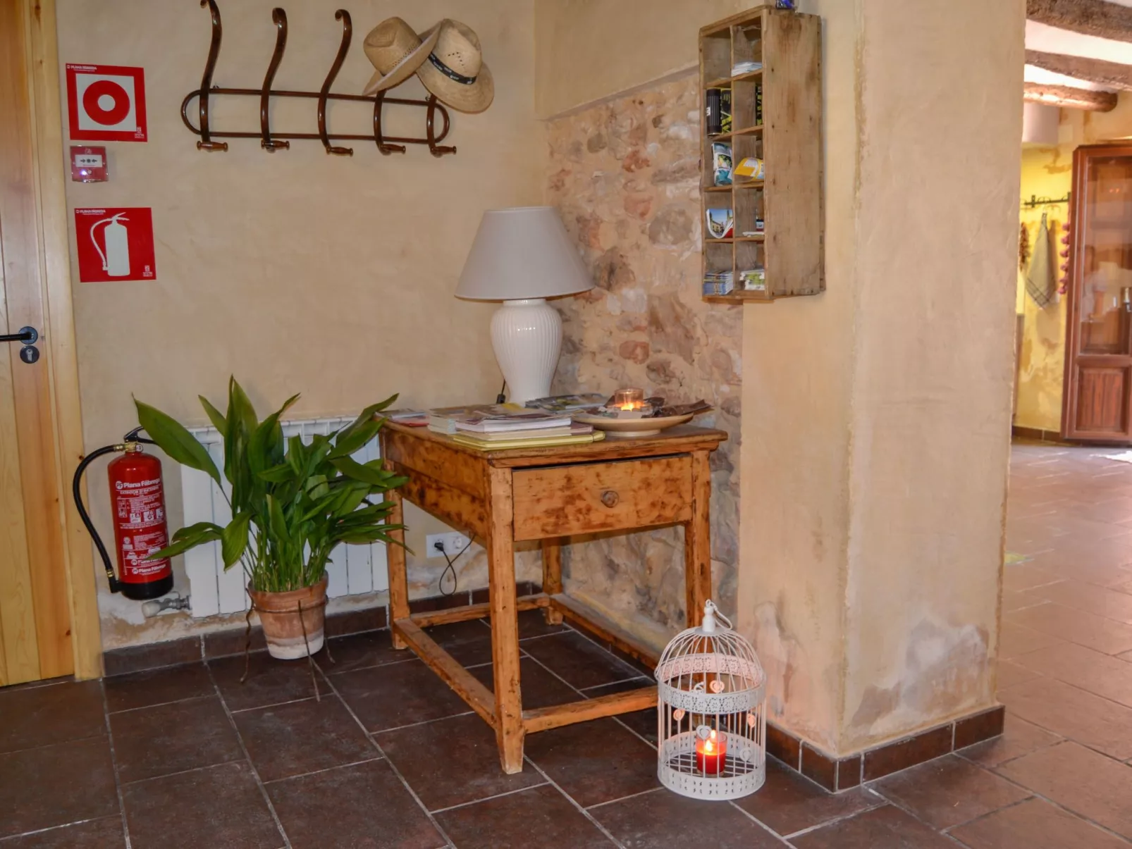 Els Cups, casa rural-Drinnen