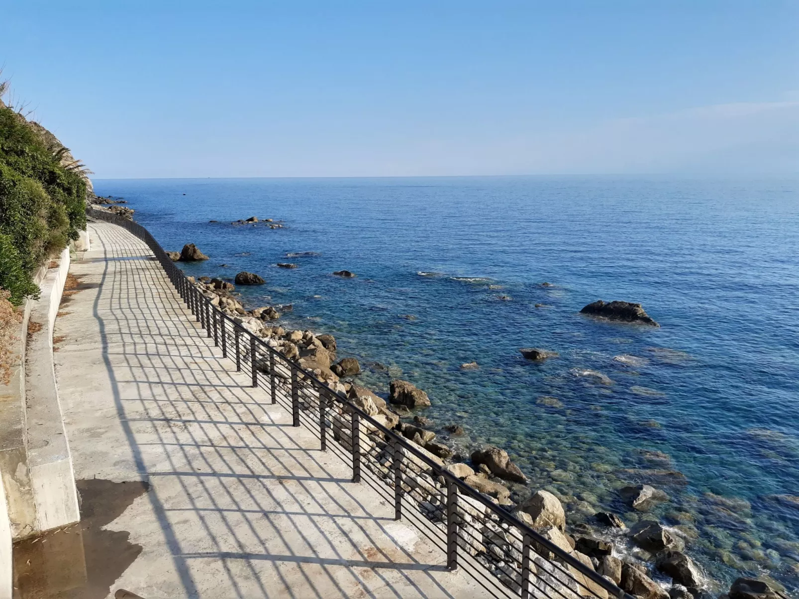 Wohnung in Moneglia mit Terrasse und Grill-Draußen