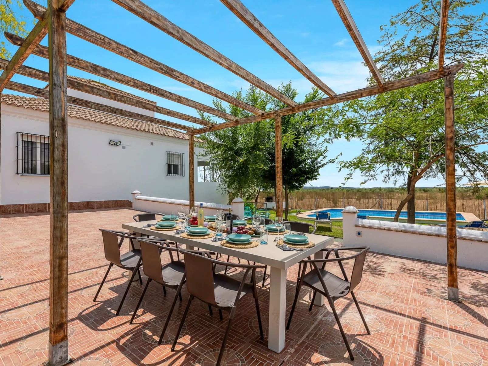 Ländliches Haus Dehesa de las Yeguas-Dehors