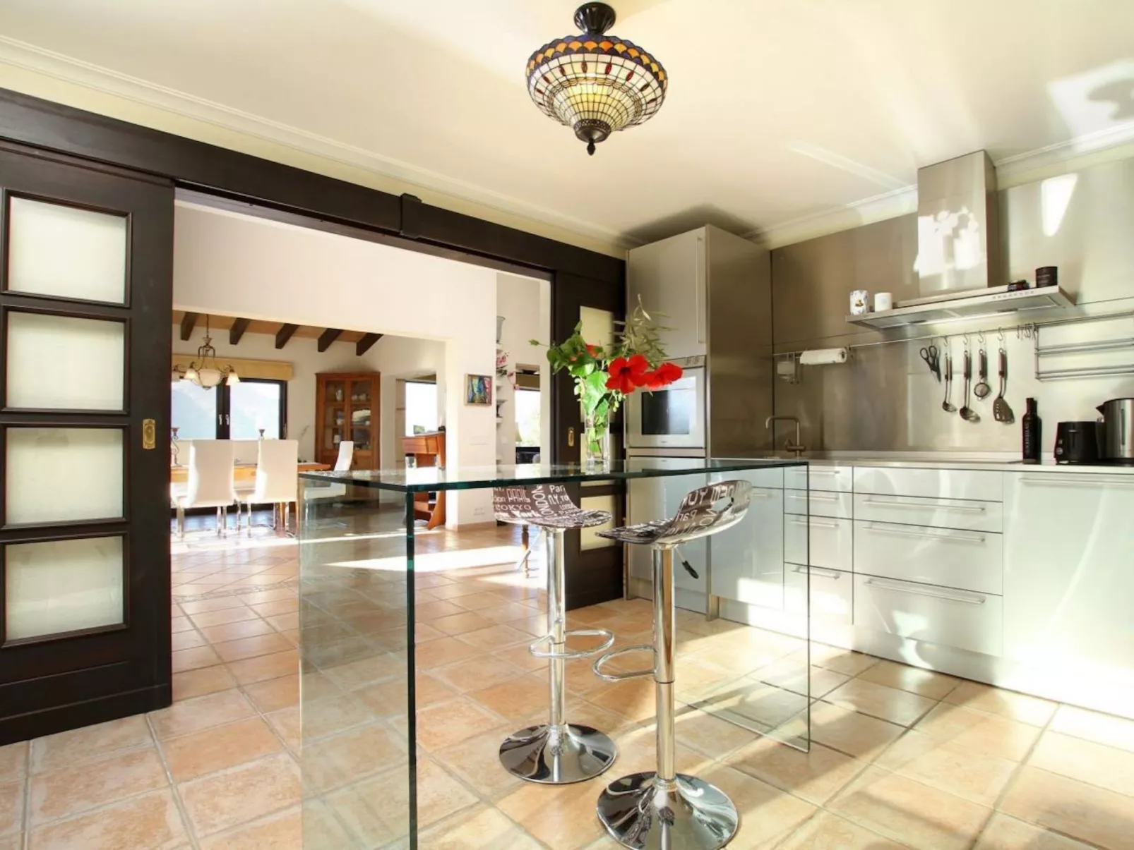 Villa Llop. Wunderschöne moderne Villa mit Sauna-Inside