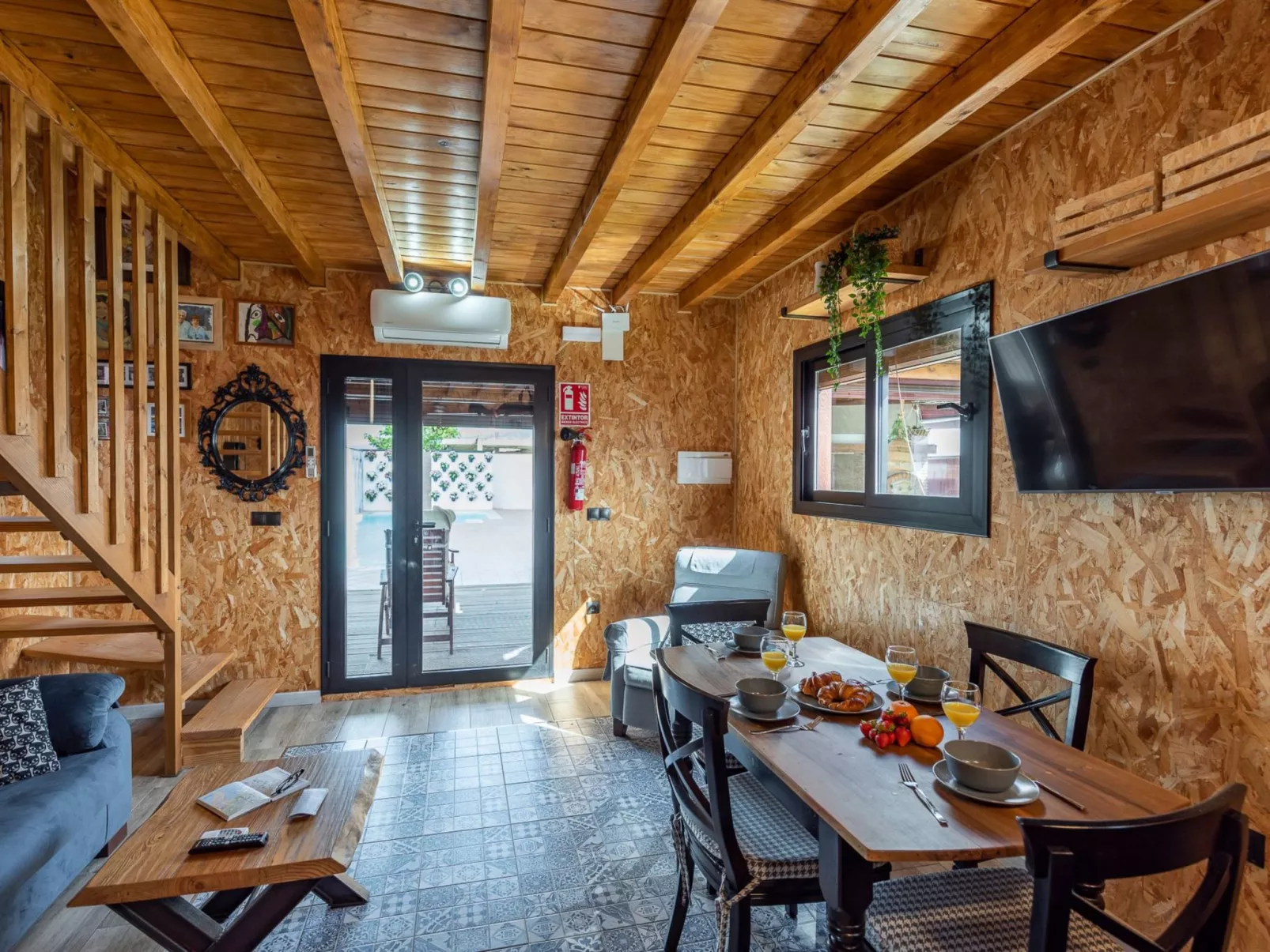 Chalet "Casita de Madera-Dedans