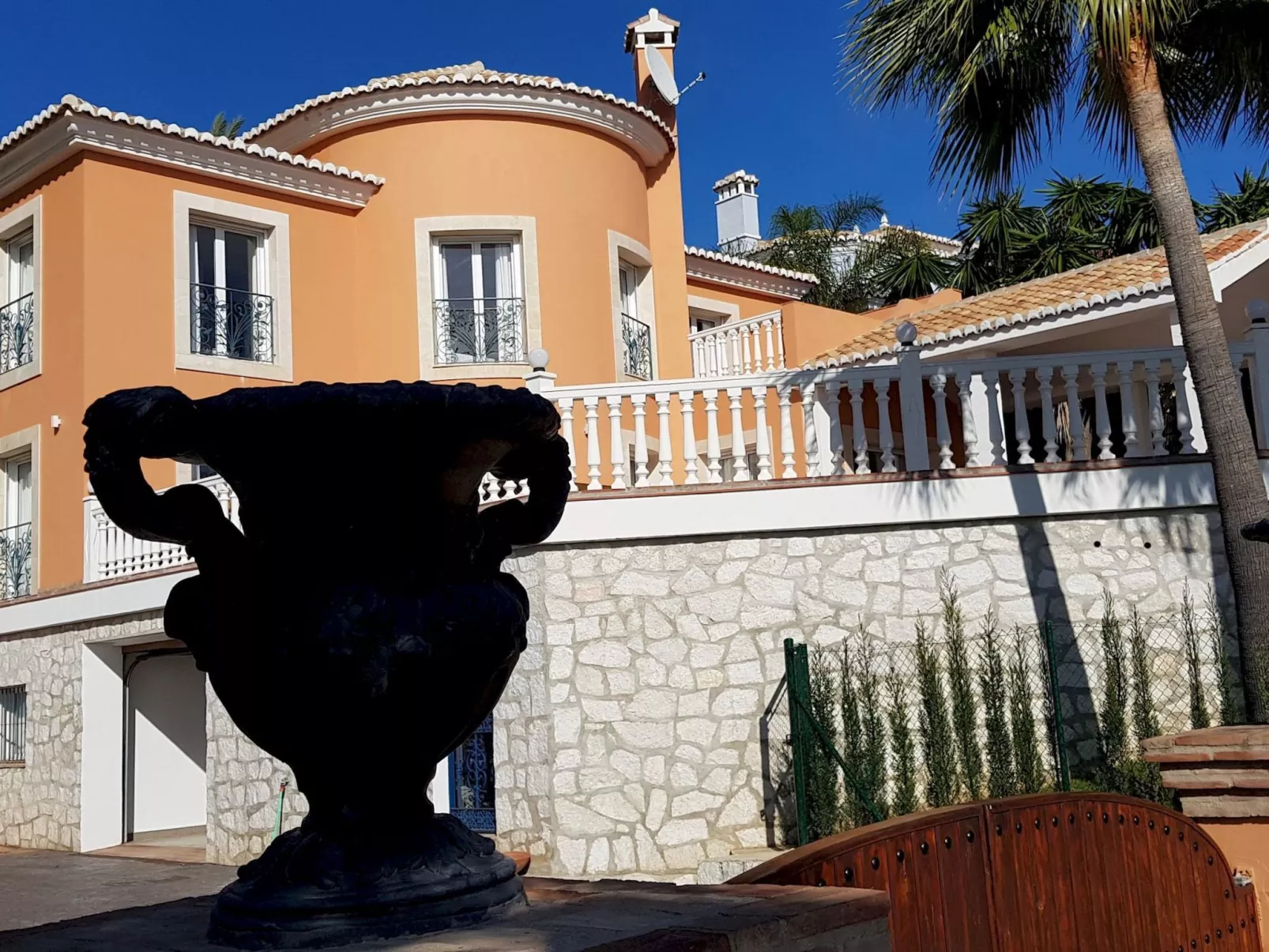 Ferienvilla mit Jacuzzi-Dehors