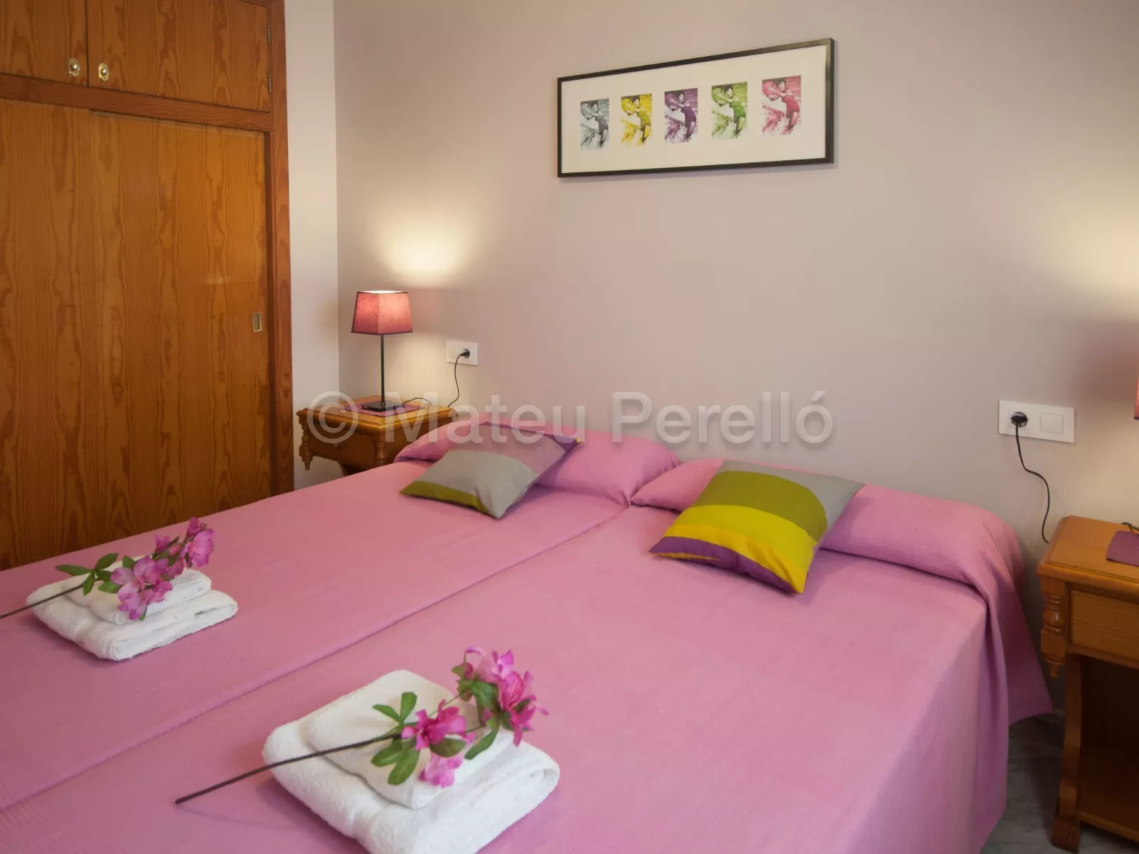 OB5-Wohnung mit 2 Doppelzimmern und Balkon-Dedans