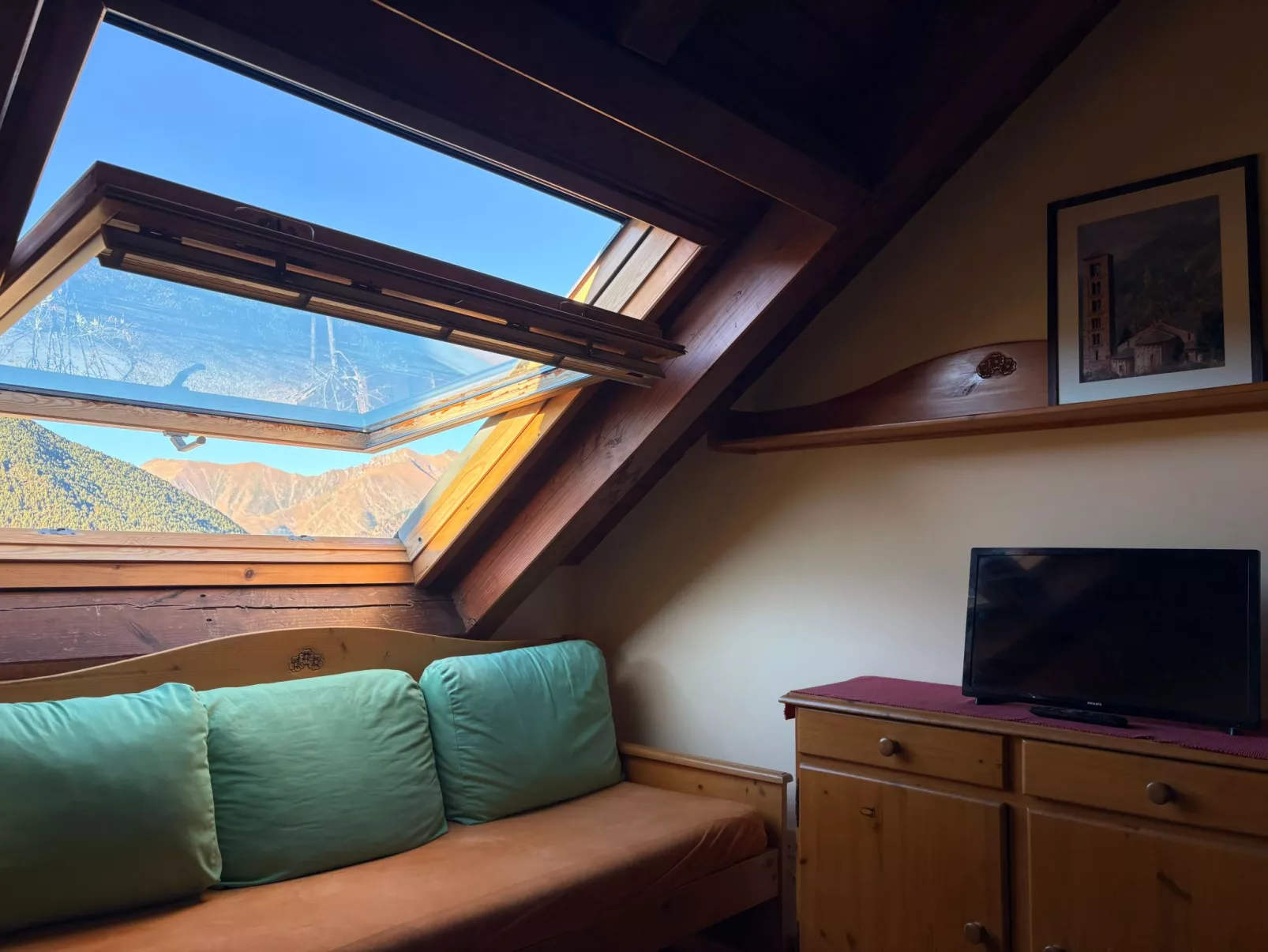 Triplex Erta 8 mit Dachgeschoss und ausgezeichneter Aussicht Vall de Boí-Drinnen