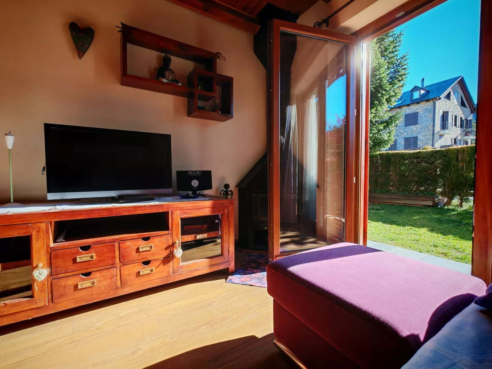 Wohnung mit privatem Garten und gemütlichem Puig Falcó 2 Vall de Boí-Inside