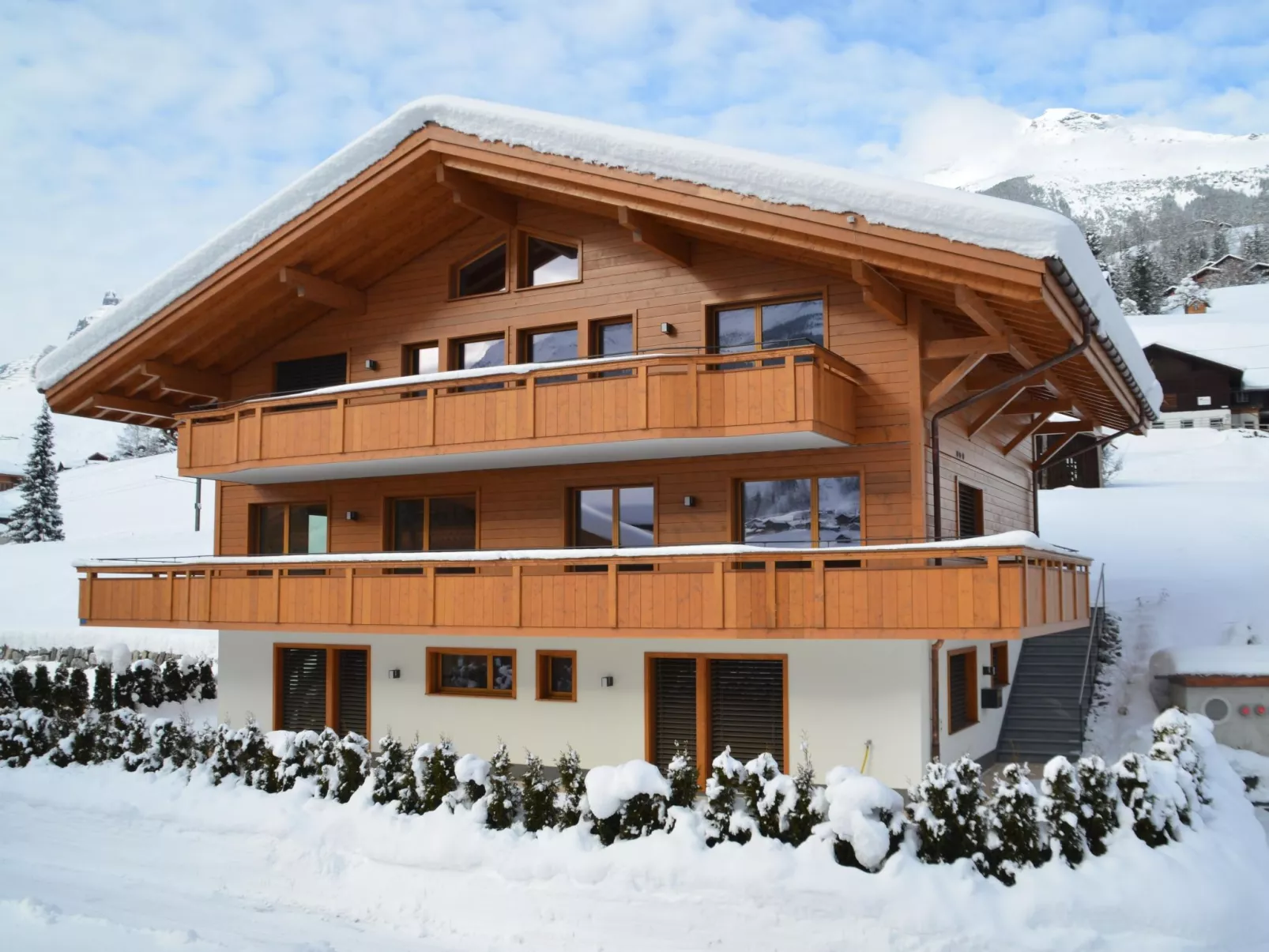 Chalet Rothenegg mit Spa-Bereich-Draußen