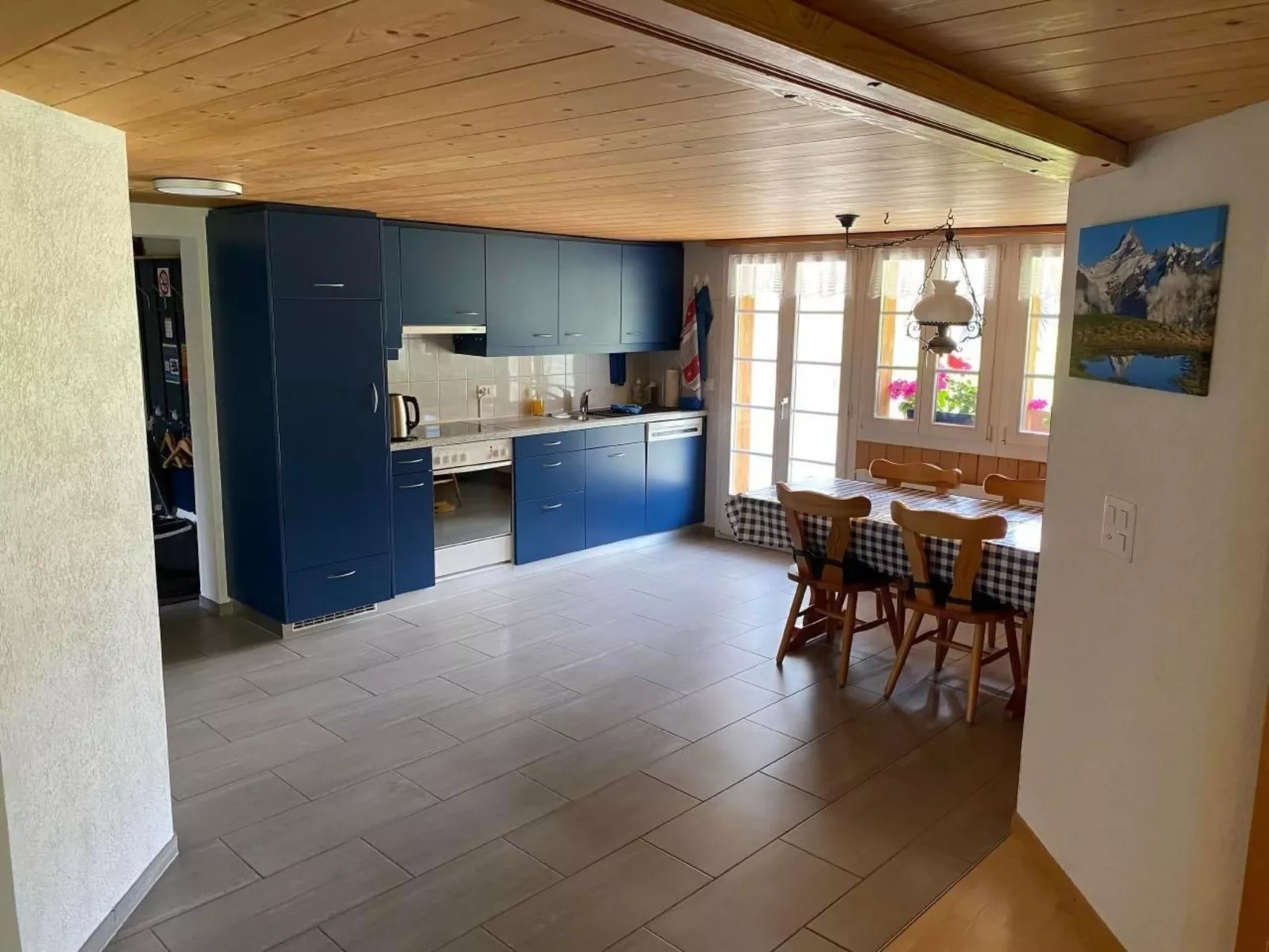 Chalet Herrschaft 4 Bett Wohnung-Dedans