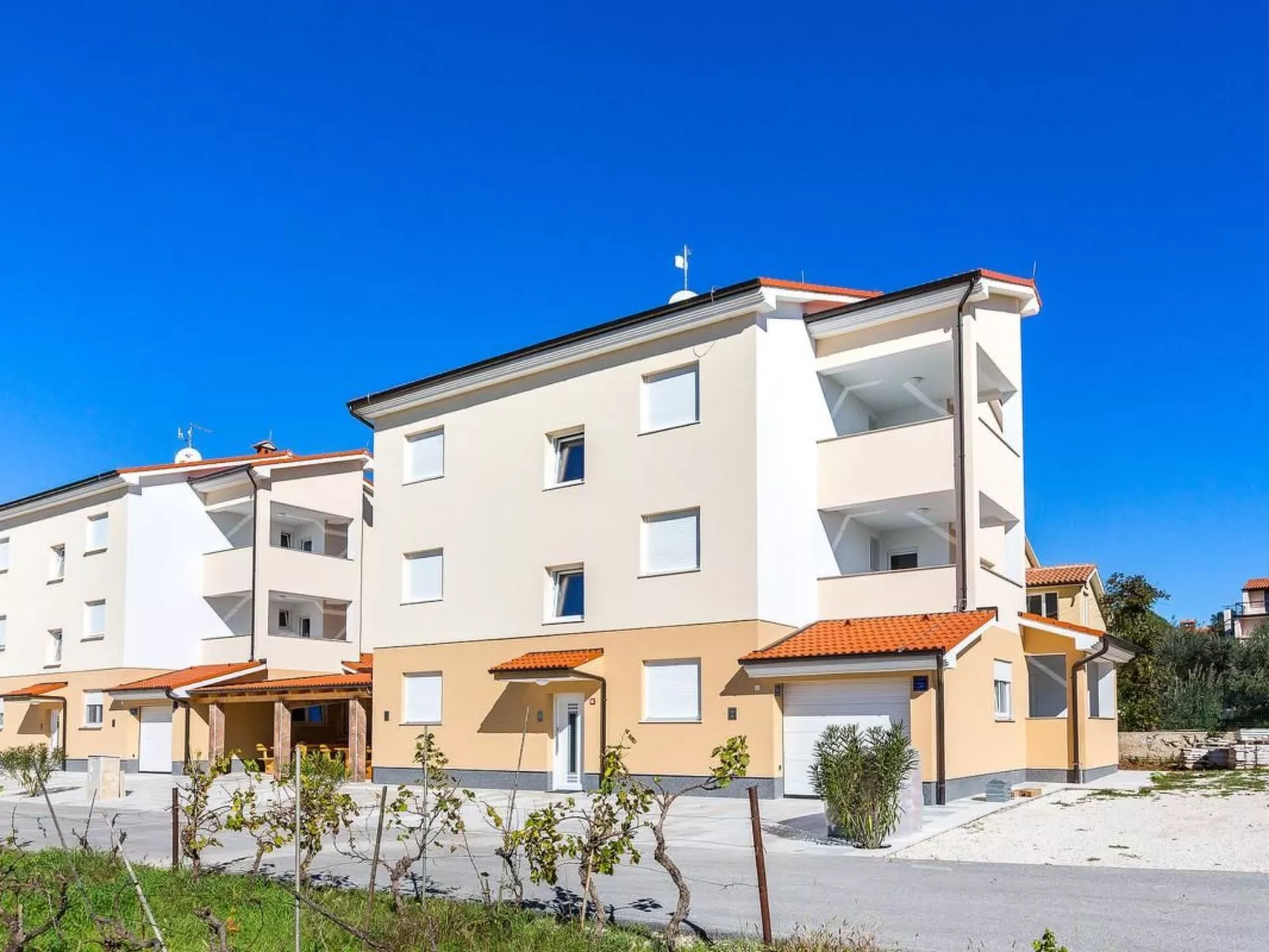 Für 7 Personen ca. 100 m&sup2; in Medulin, Istrien (Medulin und Umgebung)-Draußen