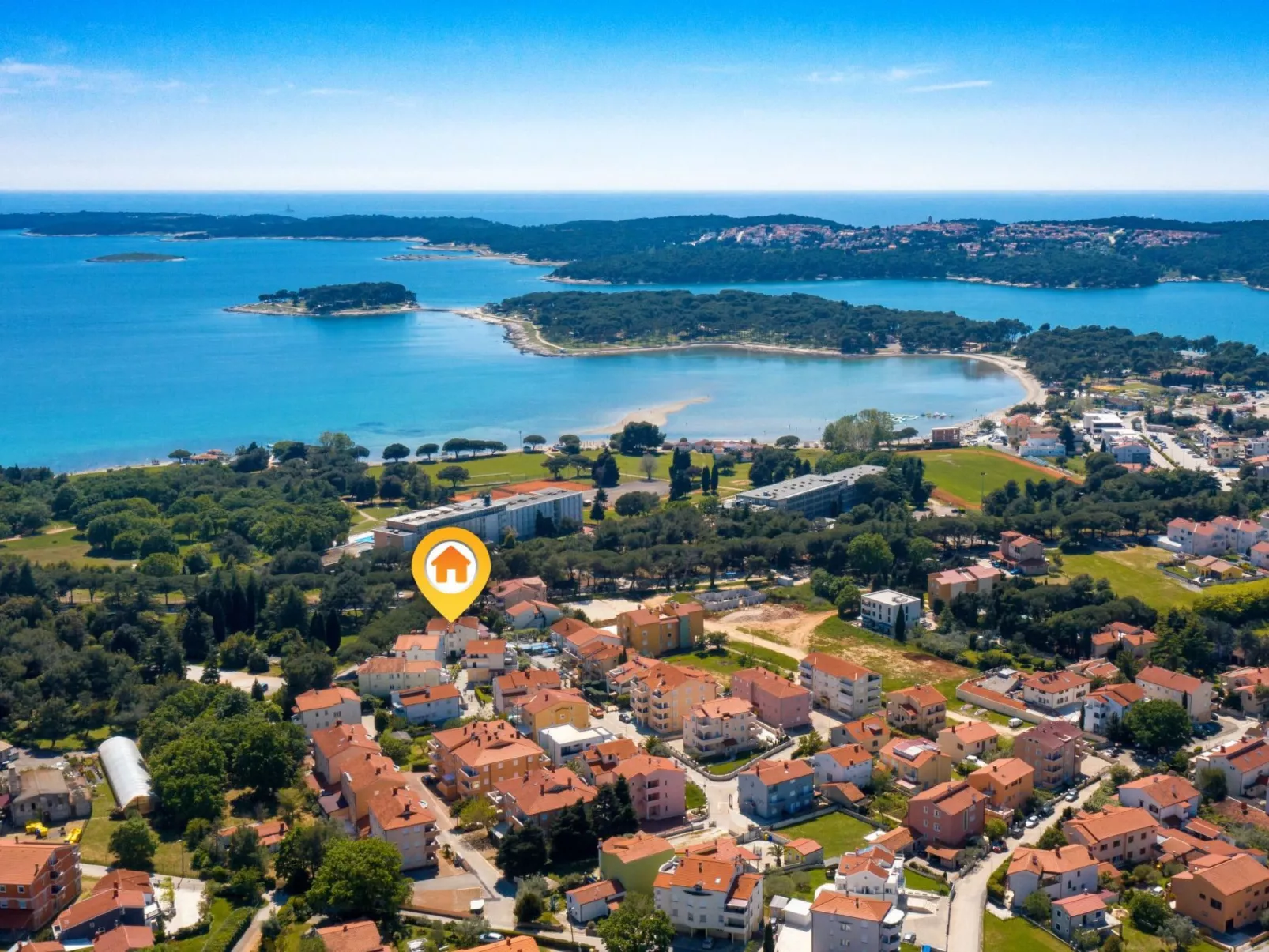 Wohnung "Pinia 4" mit Balkon-Outside