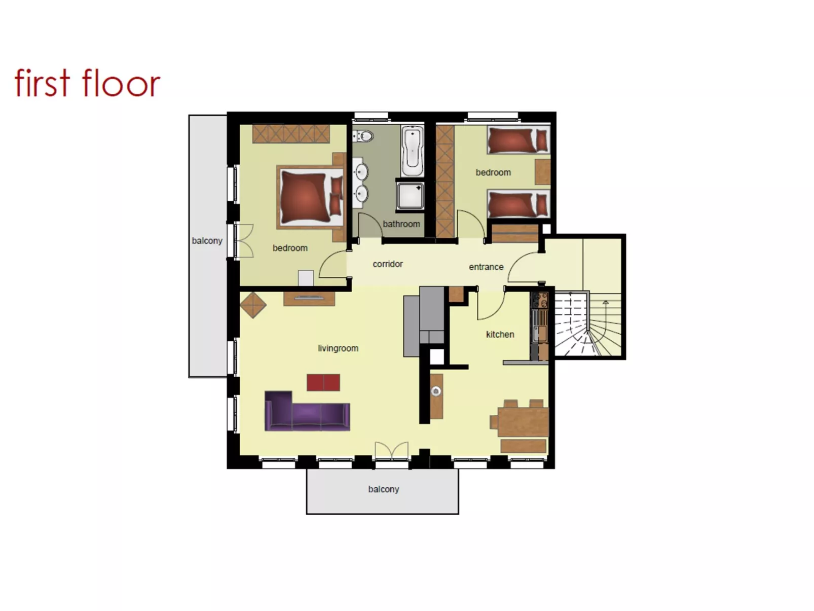 Apartment Neuenhaus-Dedans