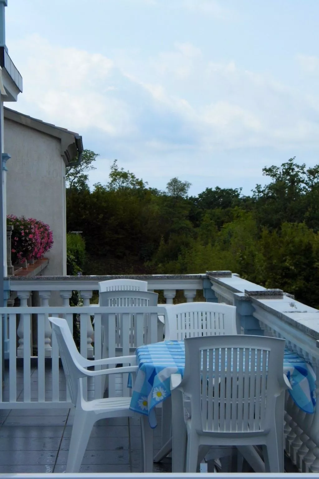 Schöne, geräumige Wohnung in der ersten Etage-Dehors