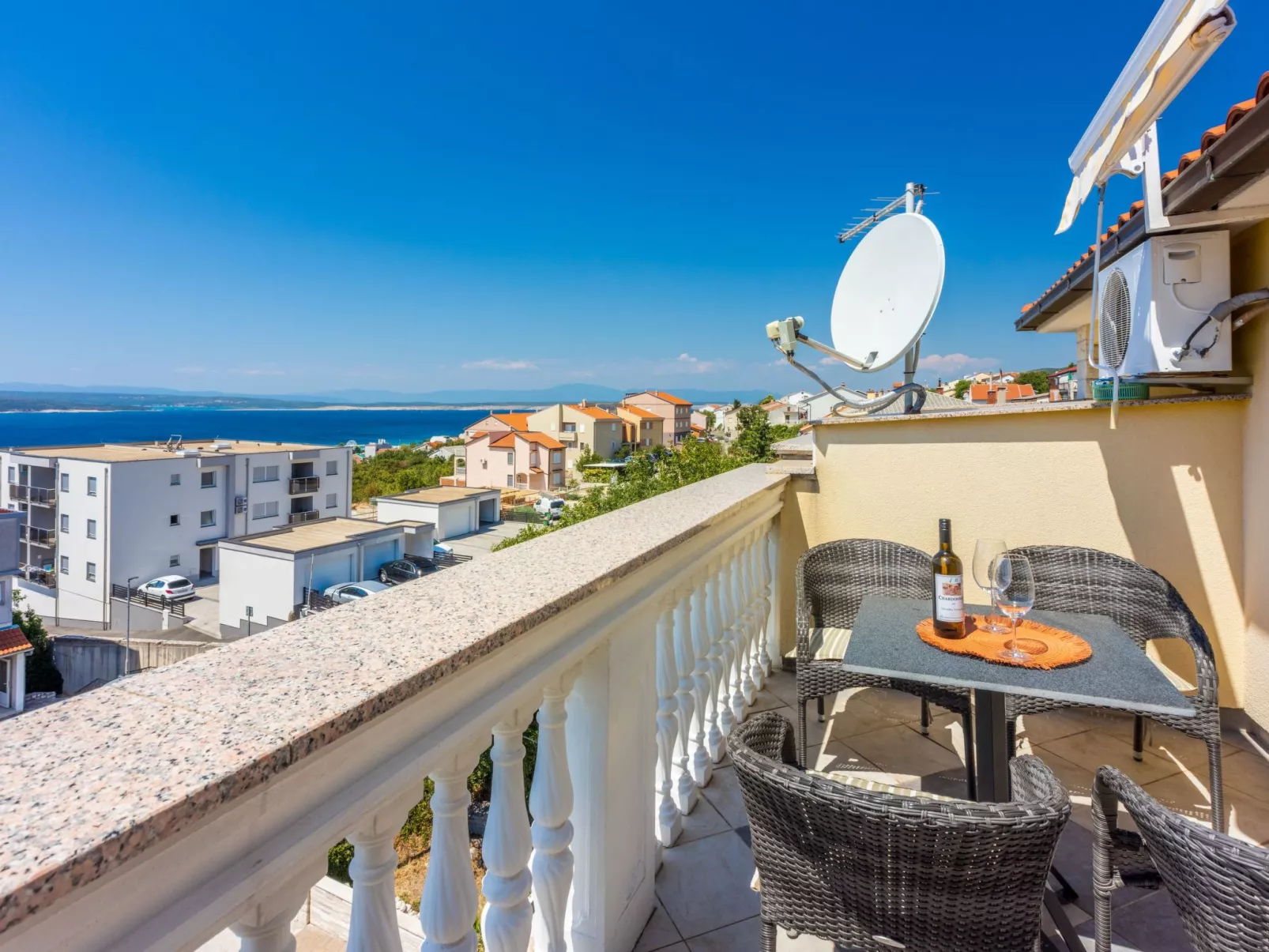 Studio-Apartment mit Meerblick-Outside