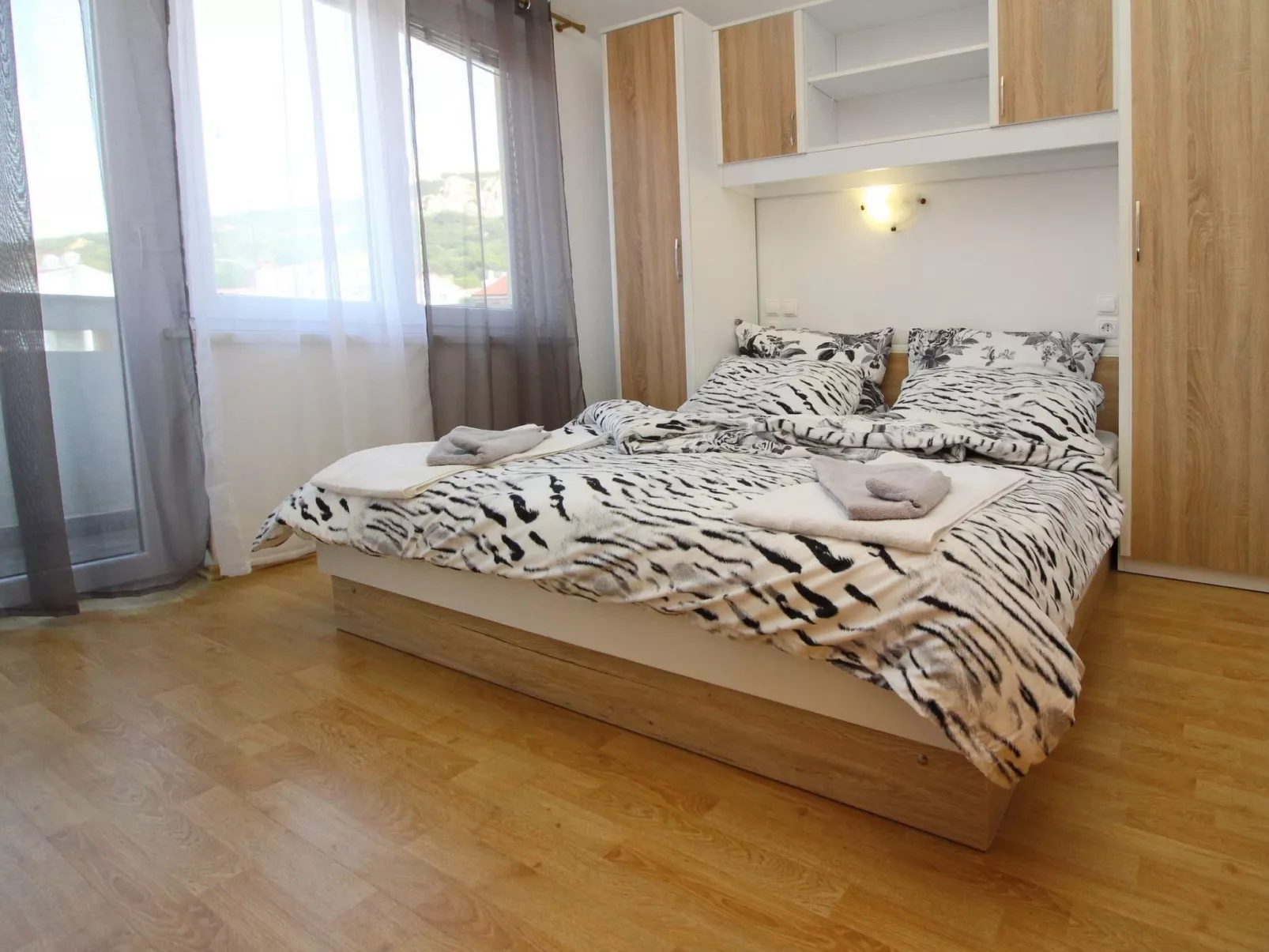 Appartement in Baška mit Eigenem Balkon-Inside