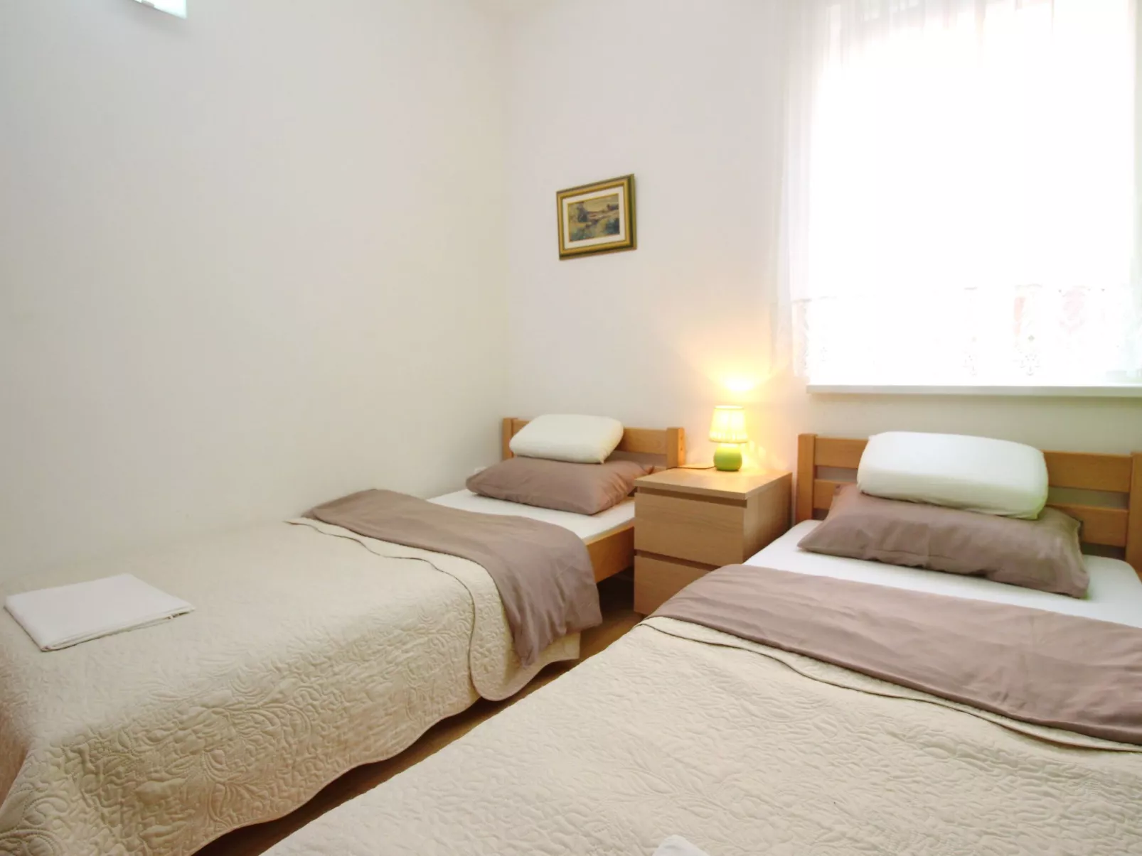 Neue Ferienwohnung in Baška mit Eigener Terrasse - Drinnen