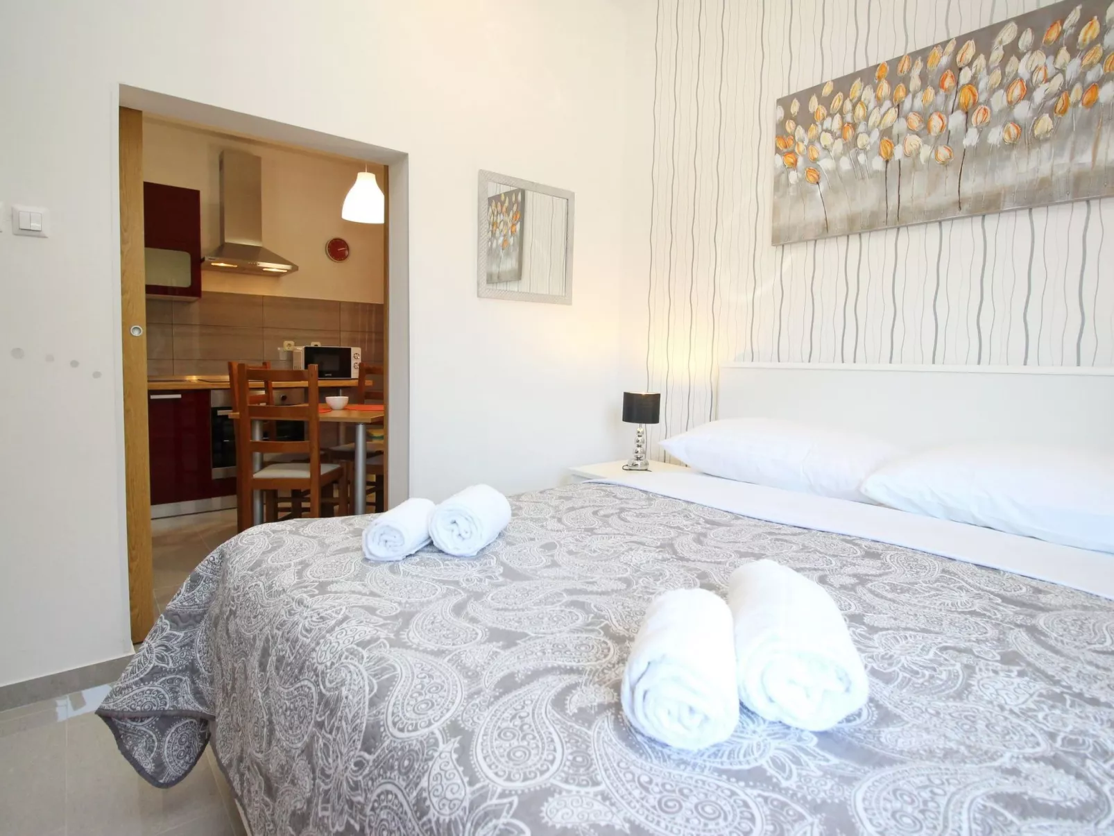 Appartement in Baška mit Eigener Terrasse-Drinnen