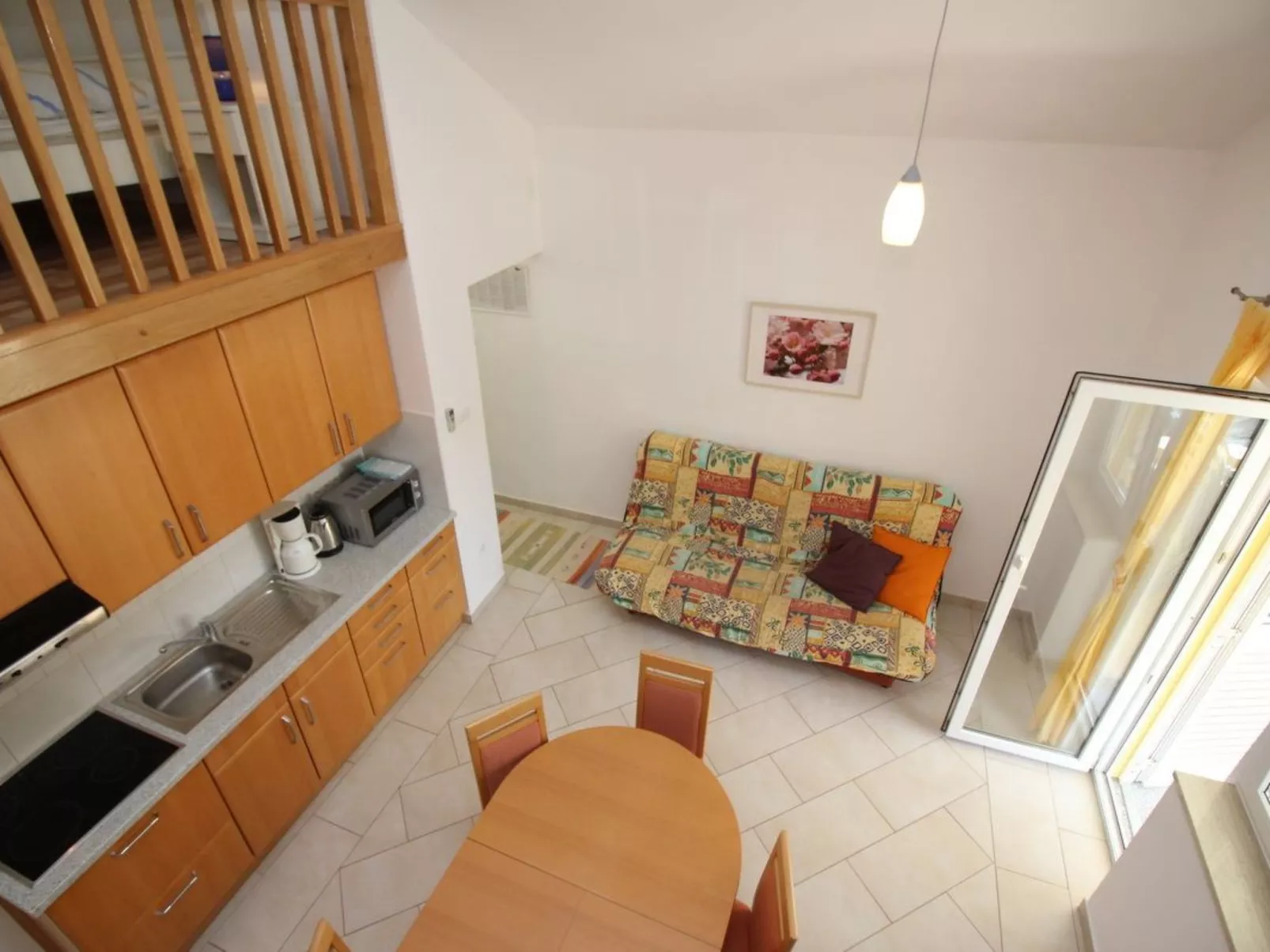 Appartement in Baška-Drinnen