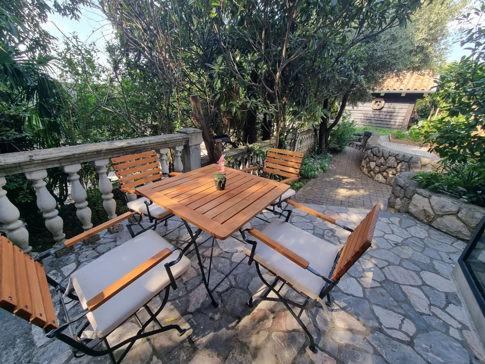 Wohnung für 3 Personen in der Nähe des Stadtzentrums-Dehors