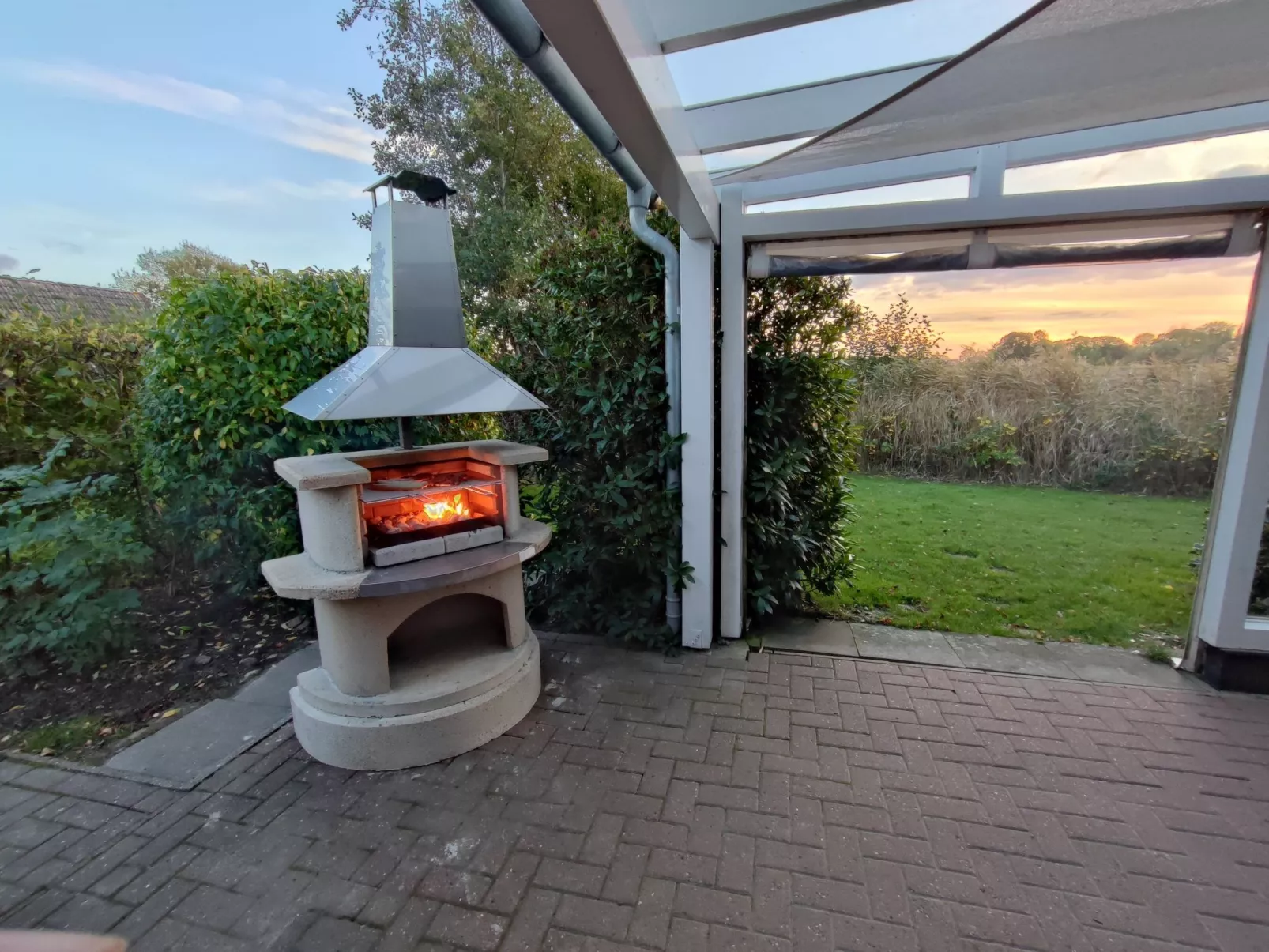 Nurdachhaus Klabautermann mit Terrasse und Garten-Dehors