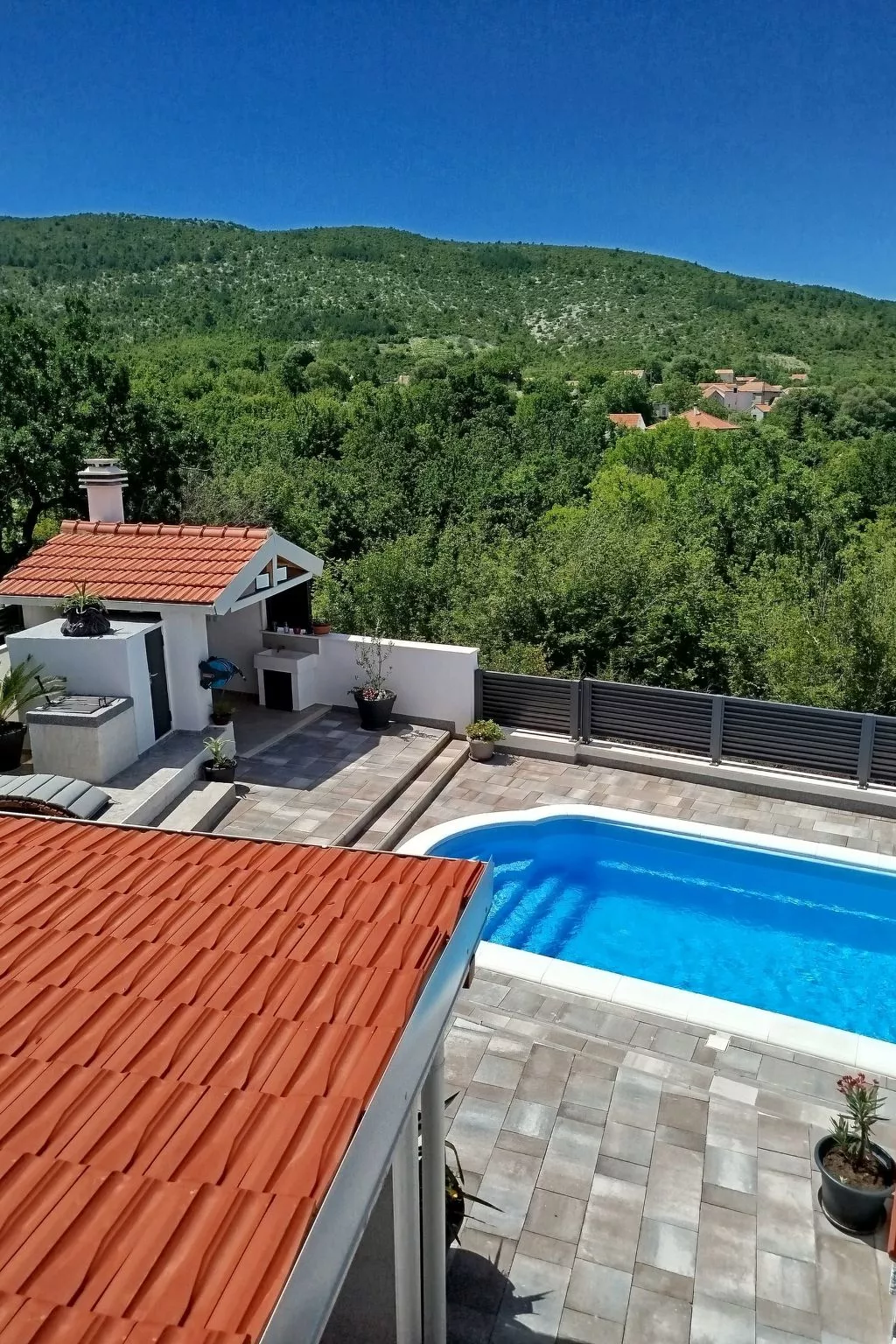 "Ferienhaus Luce" - privater Pool-Draußen