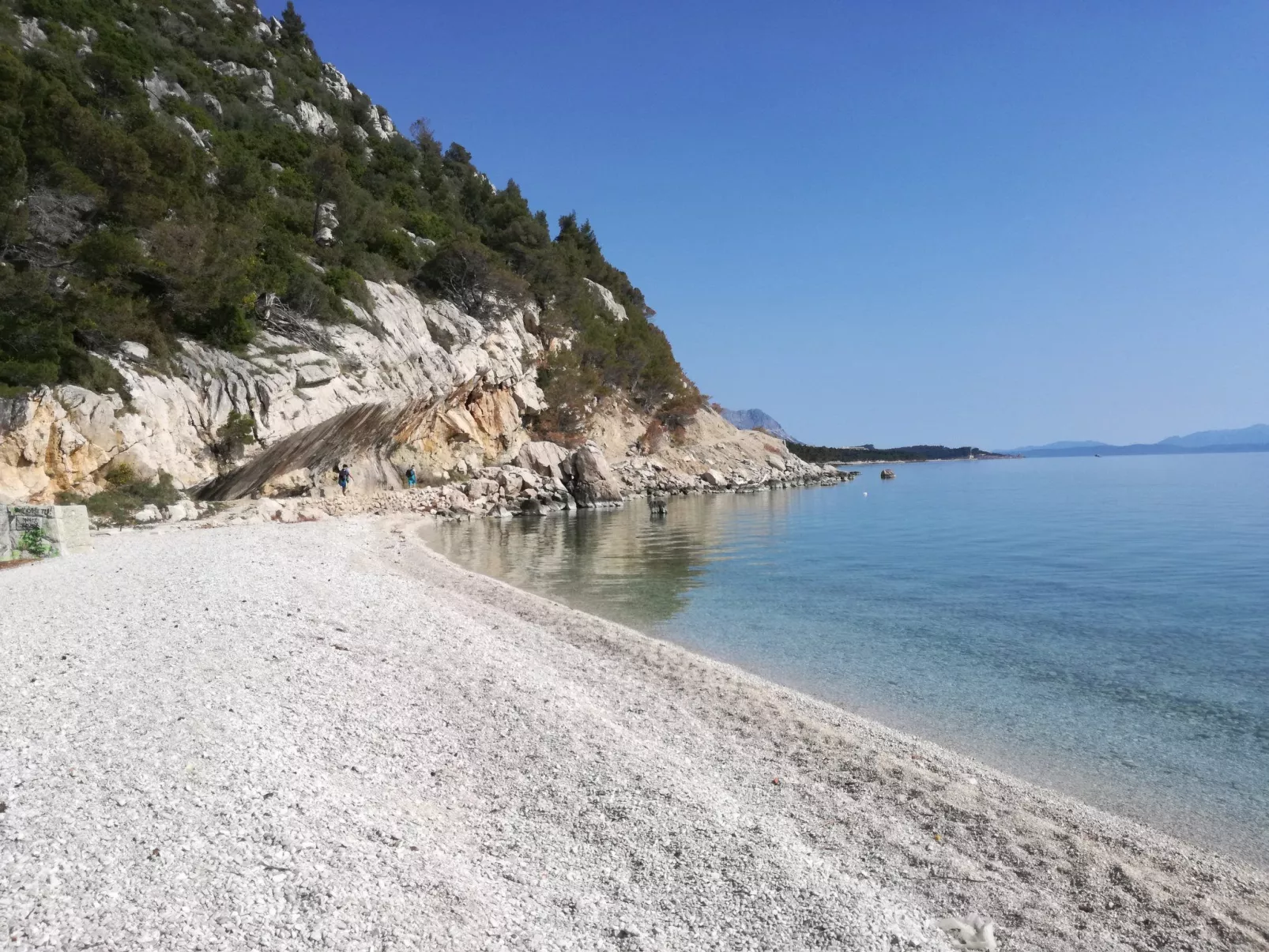 In der Nähe des Meeres und des Sees-Draußen