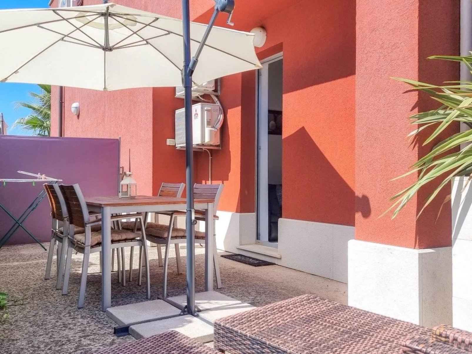 Wohnung "Niva B" mit Terrasse-Outside