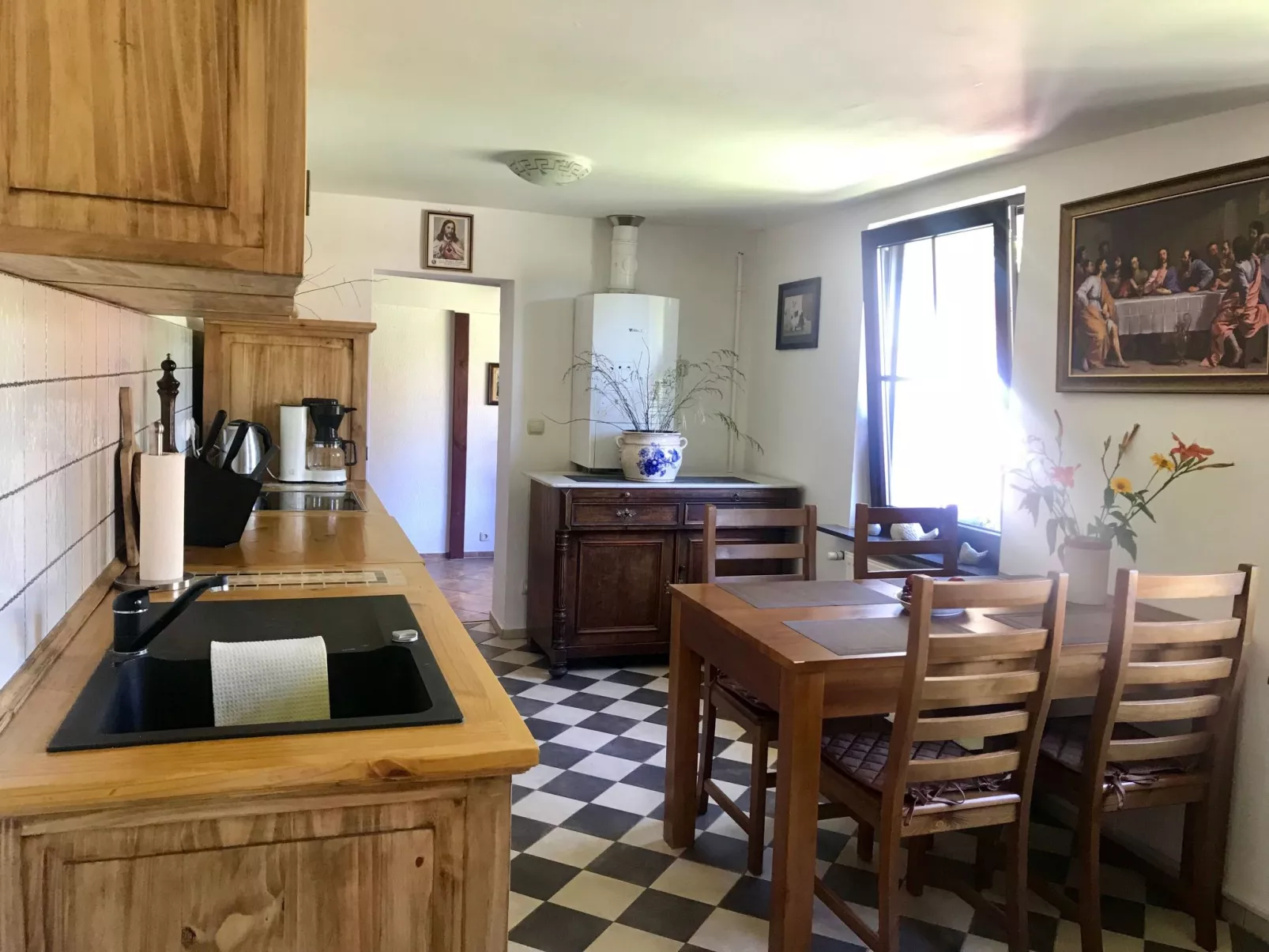 Kleines Ferienhaus in Rangsdorf mit großem Garten-Drinnen