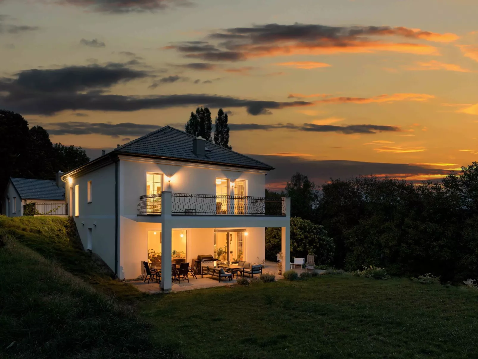 Willkommen in der Villa Valentina im Wienerwald-Outside