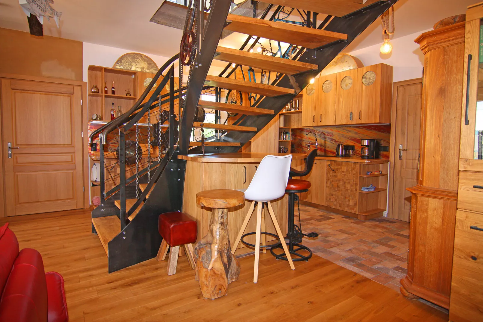 Fewo Strandanker 160 m² 6 P-Kitchen