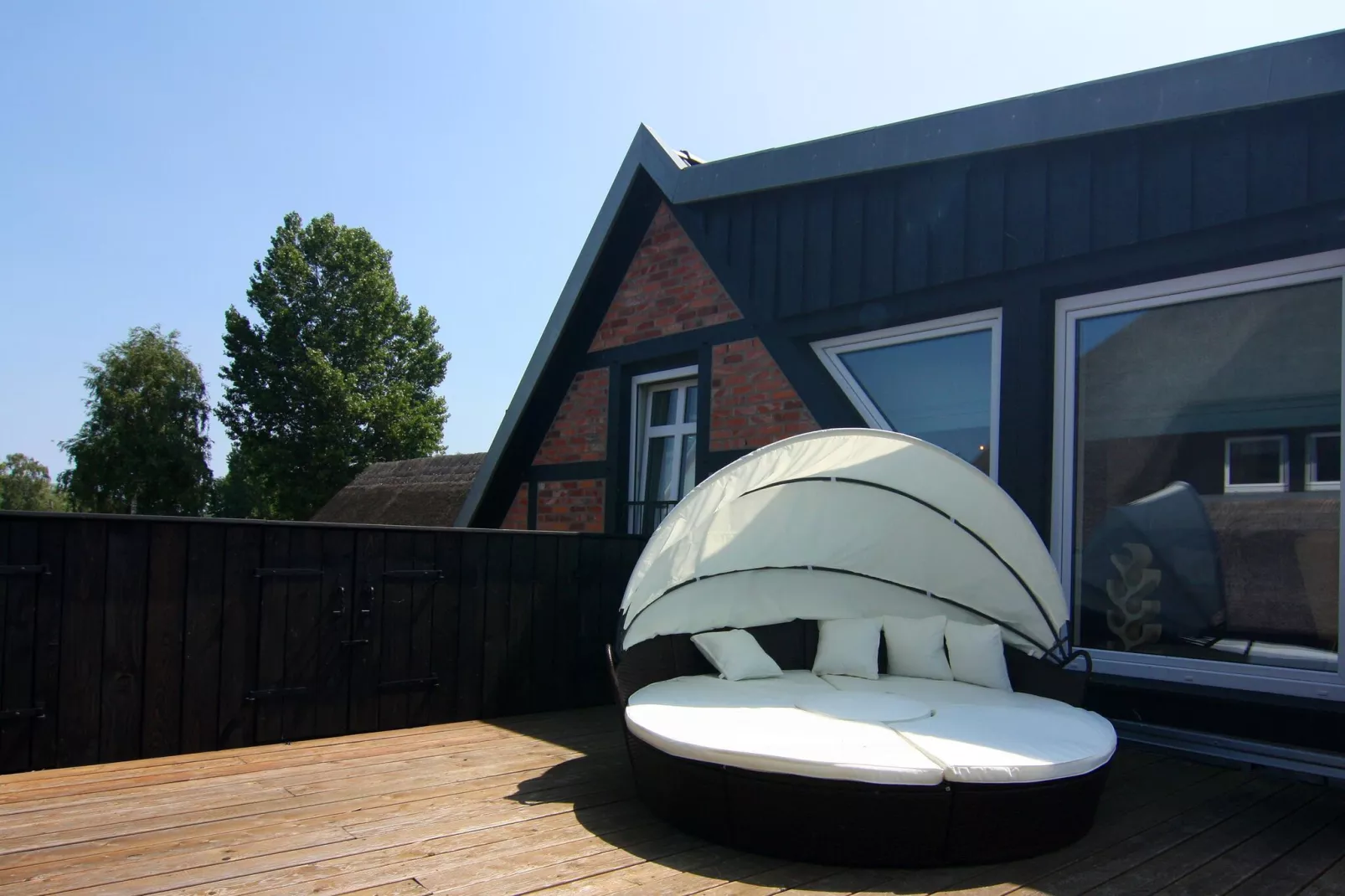 Fewo Strandanker 160 m² 6 P-Terrace balcony