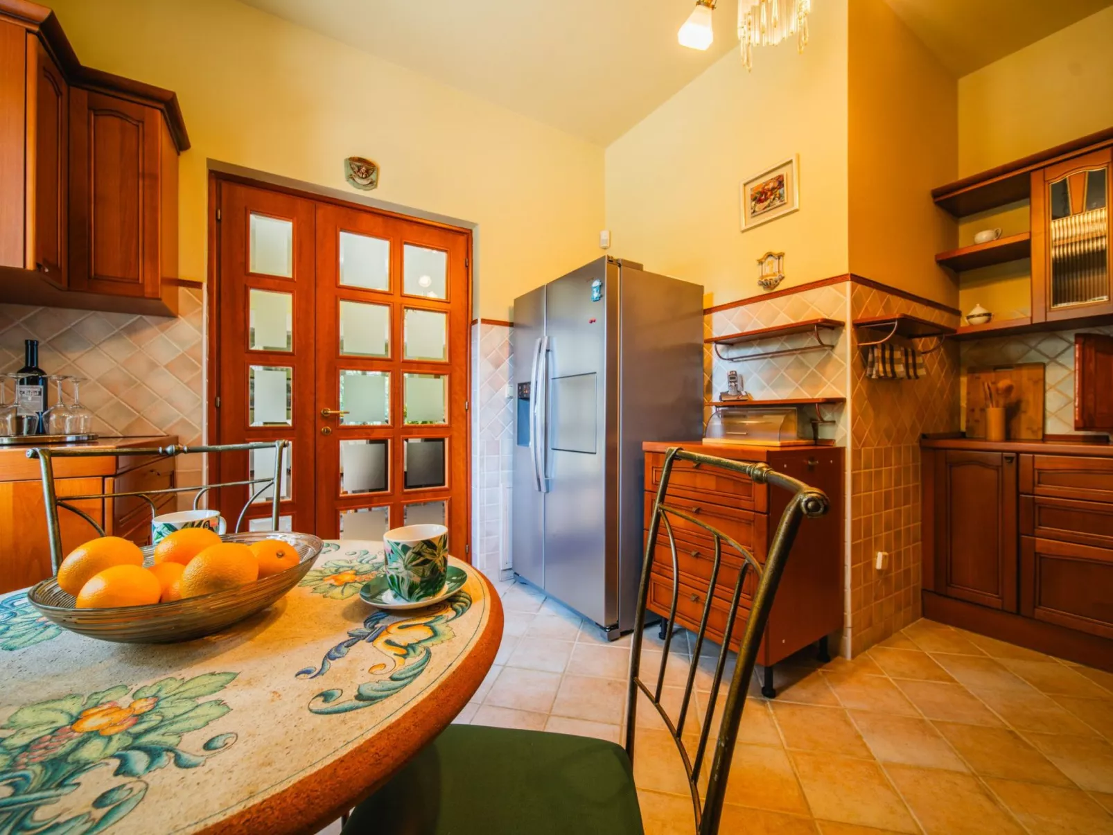 Traditionelles Steinhaus mit privatem beheiztem Pool-Inside