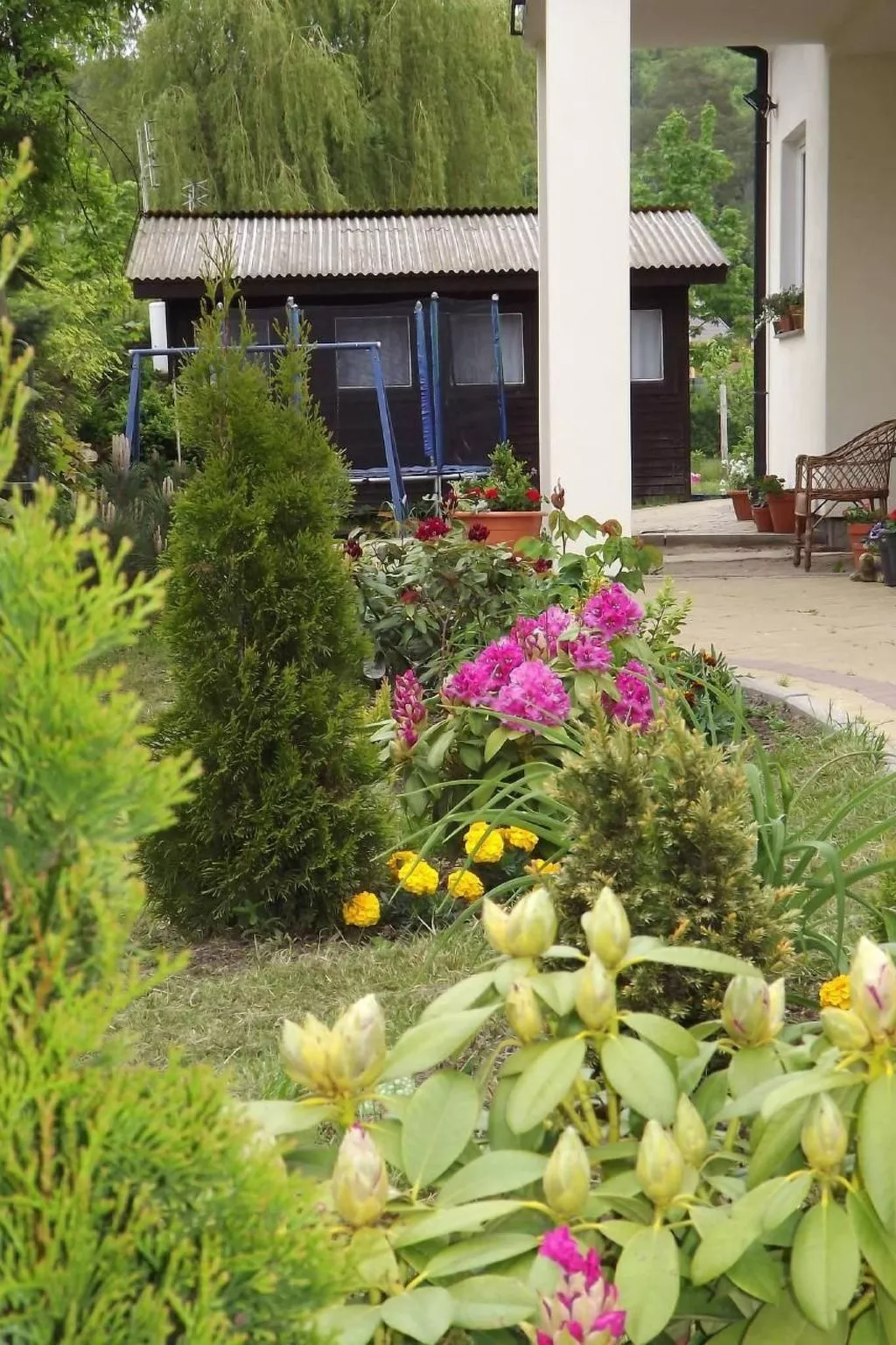 Mit Wasserblick-Outside