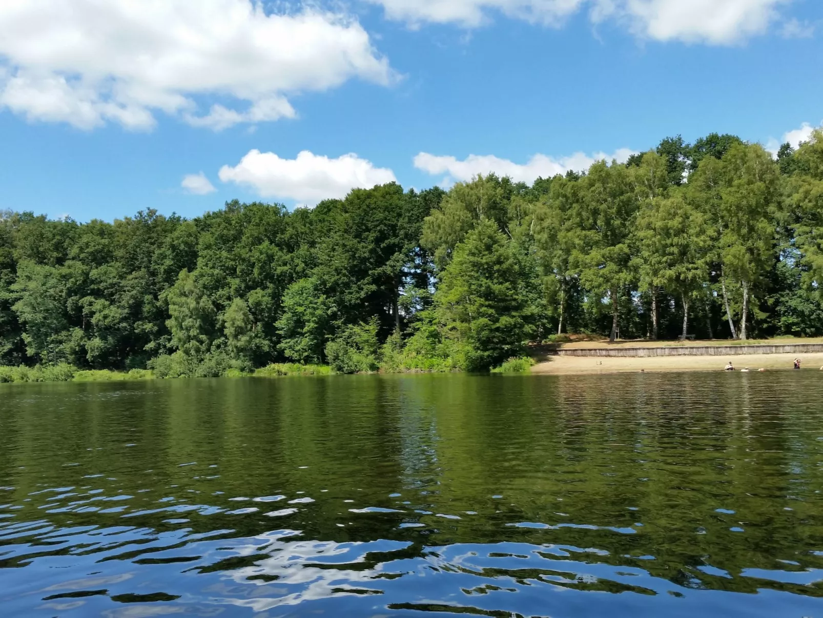 Heidebungalow-Draußen