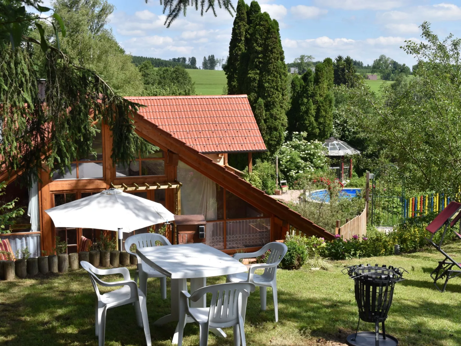 "Haus in der Einöde"-Dehors