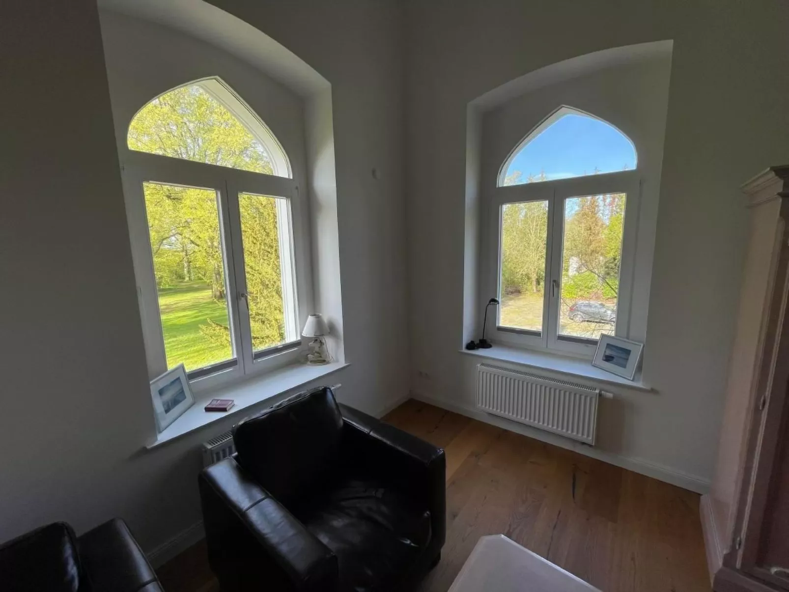 Weisses Traumschloss an der Ostsee-Drinnen