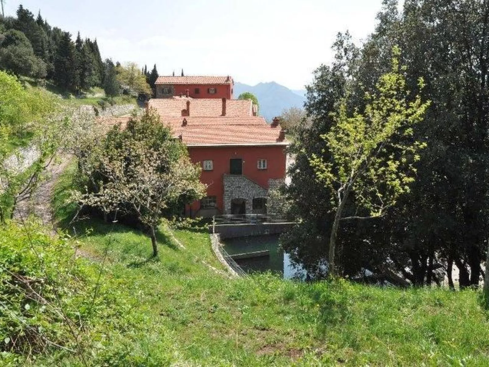 Appartement in Castiglione Chiavarese mit Garten-Outside