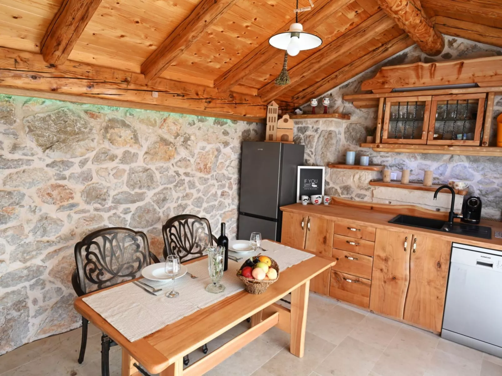 Charmantes traditionelles Steinhaus Villa Teza Hvar-Drinnen