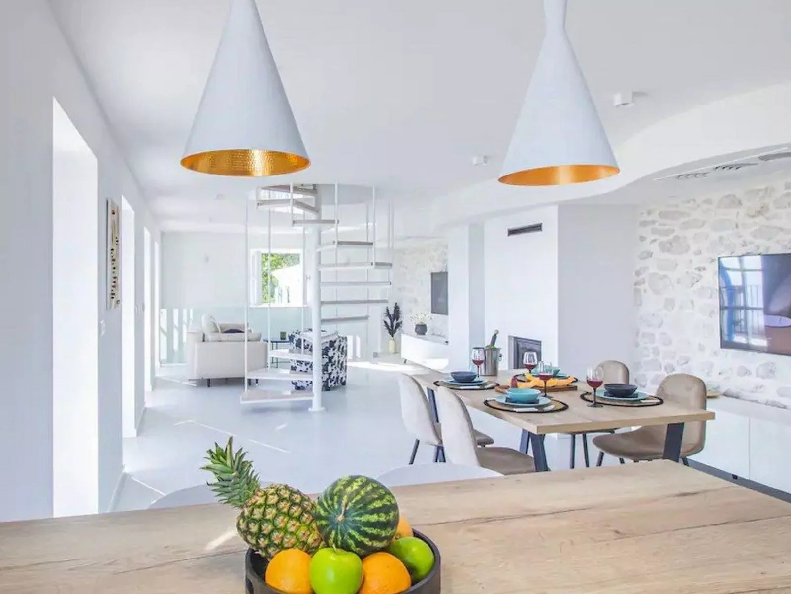 Incredibly beautiful Stone House Villa Lota - Inside