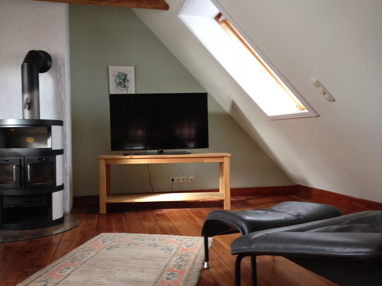 In ehemaliger Dorfschule am Dorfrand-Drinnen