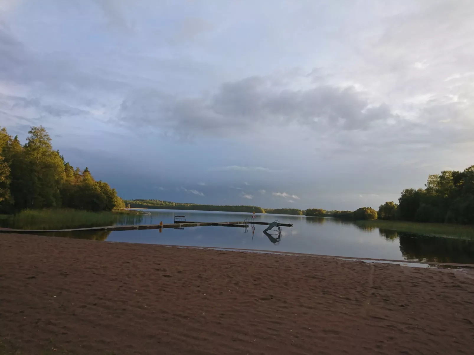 Saxarsviken-Draußen