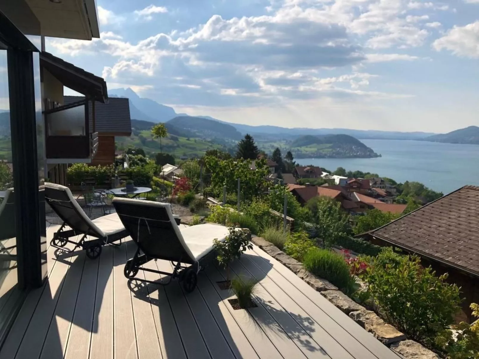 Gemütliche Apartment-Dehors