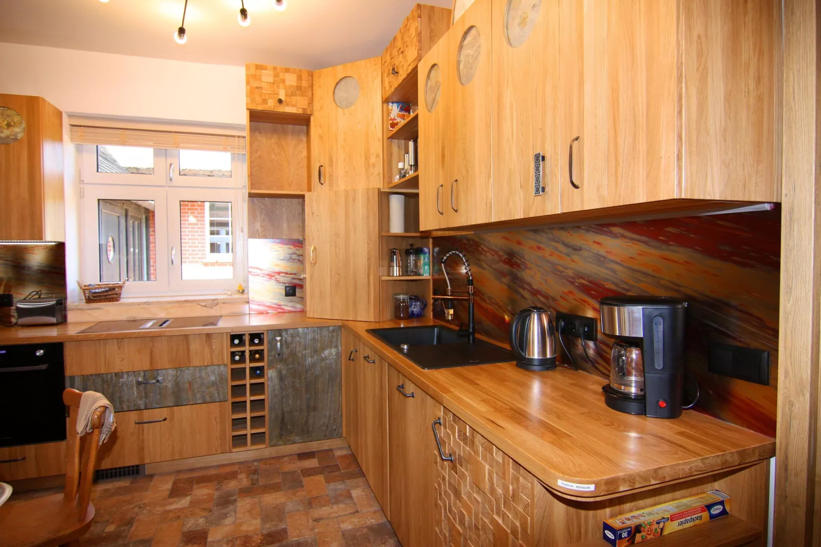 Fewo Strandanker 160 m² 8 P-Kitchen