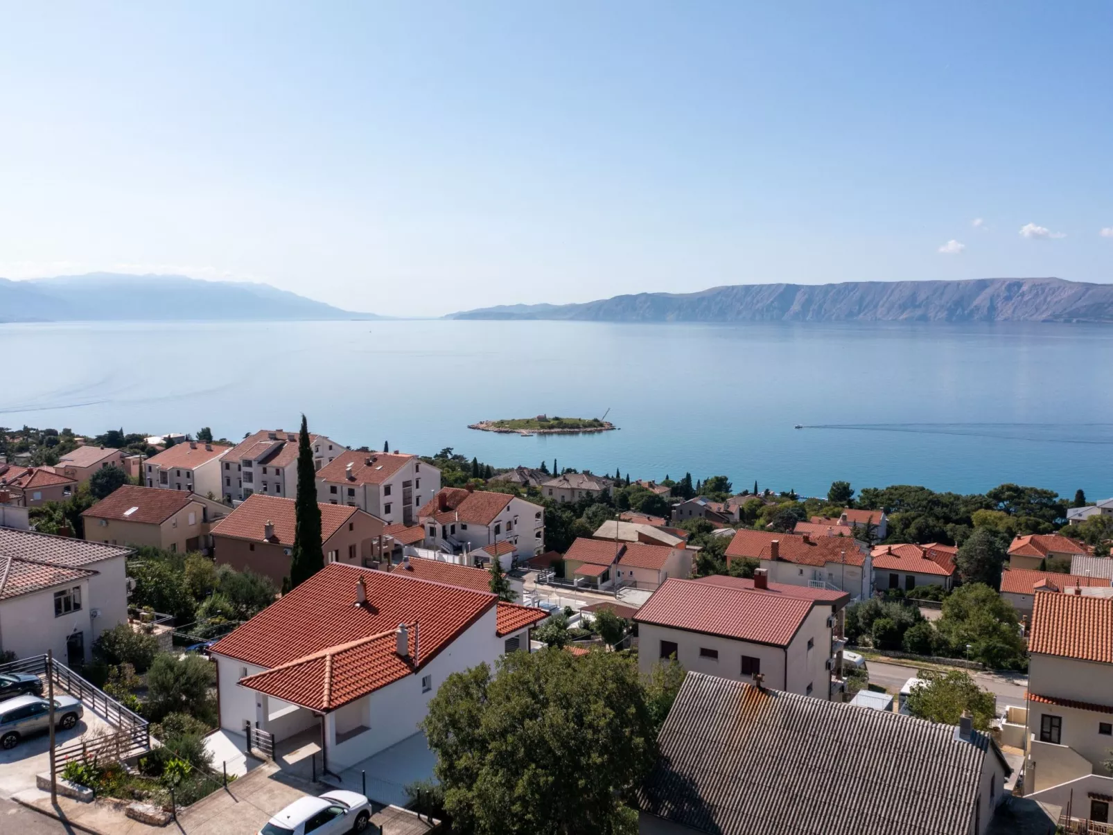 Wohnung für 6 Personen mit Panoramablick aufs Meer-Dehors