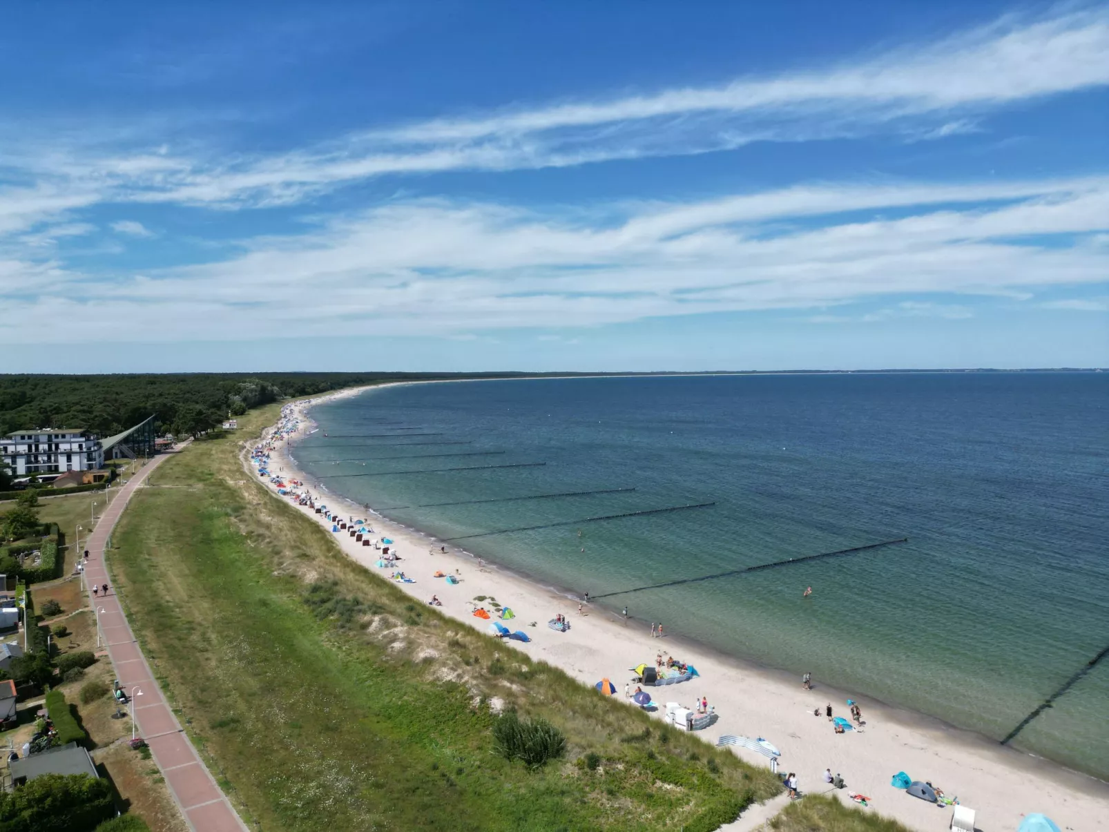 Apartement Villa Am Meer in Glowe mit Terasse EG-Outside