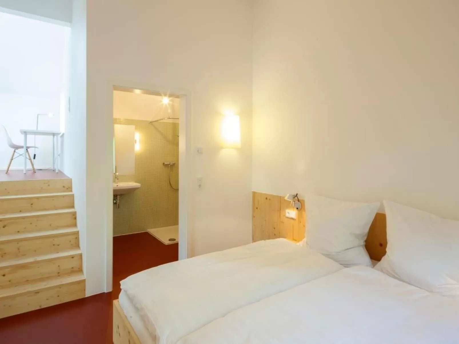 Moderner Holzhausneubau in der Eifel-Dedans