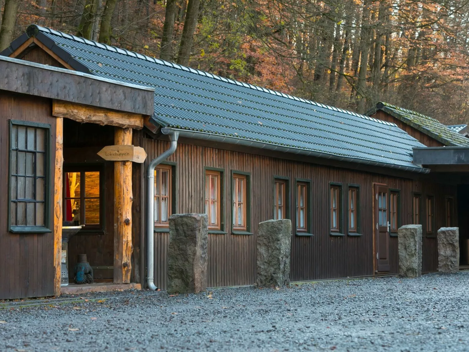 Gruppenhütte-Draußen