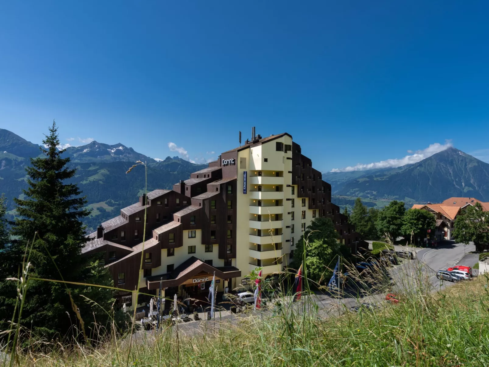 Wohnung Edelweiss direkt in 4 Sterne Hotel-Outside