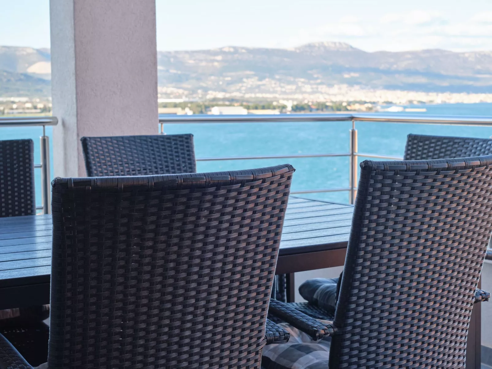 Für 4 Personen ca. 65 m&sup2; in Mastrinka, Adriaküste Kroatien (Kroatische Ins-Draußen