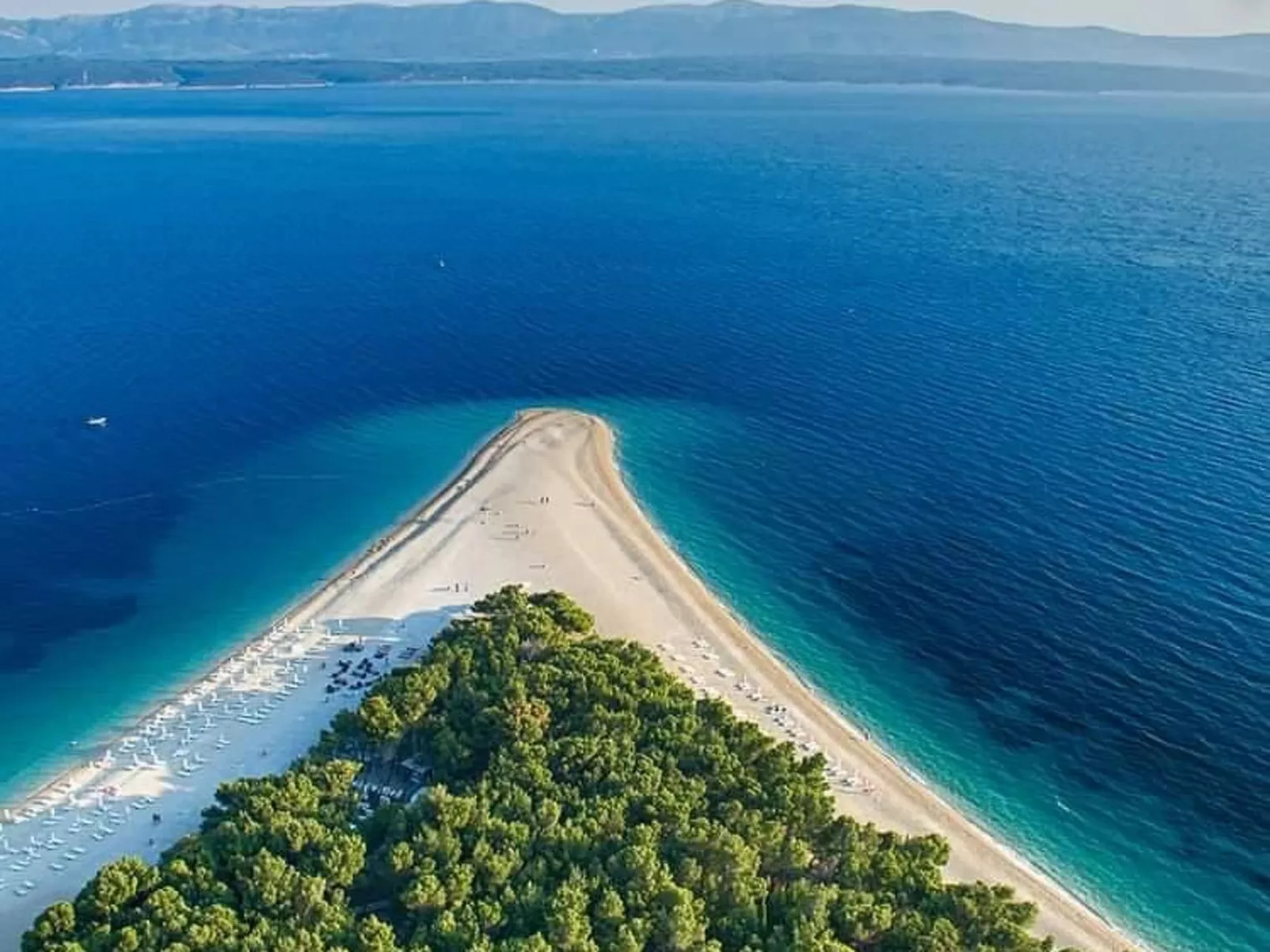 Für 3 Personen  + 1 Kind ca. 55 m&sup2; in Bol, Adriaküste Kroatien (Kroatische-Draußen