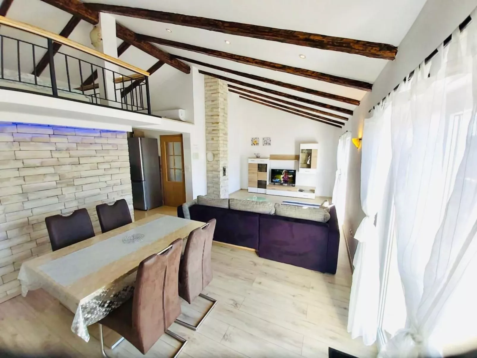 Apartment Karlo auf zwei Wohnebenen, mit Meerblick-Inside